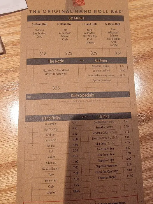 KazuNori: The Original Hand Roll Bar® Picture 6