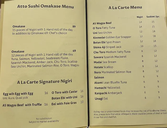 Atto Sushi Picture 9