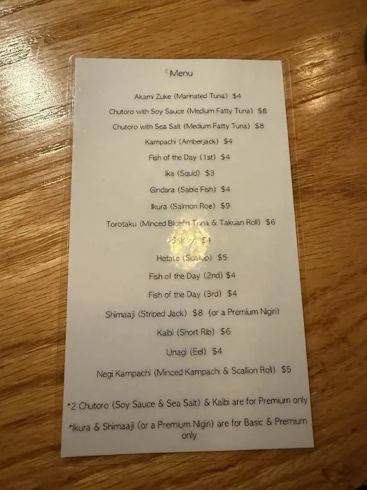 Sushi W - UES Picture 6