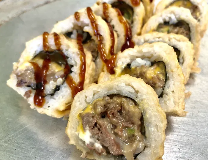 Burger Teriyaki Sushi Picture 7