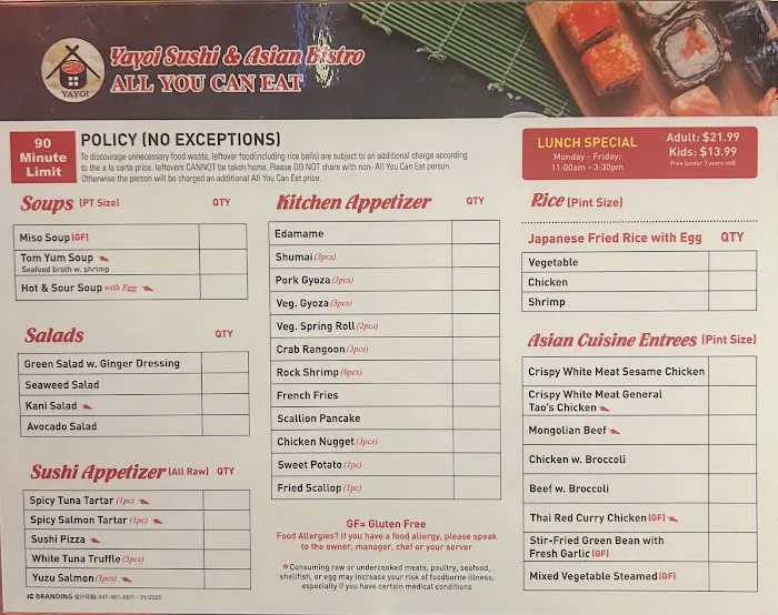 yayoi sushi & Asian Bistro Picture 10