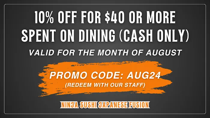 Ninja Sushi Japanese Fusion Picture 3