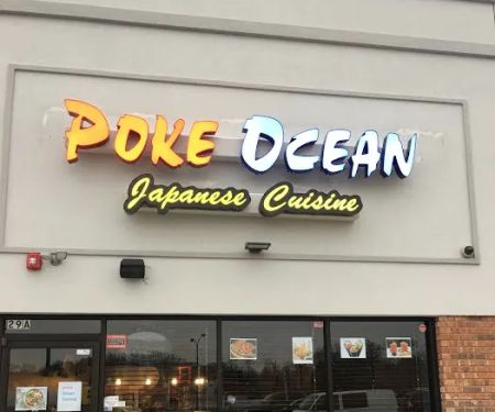 poke ocean Japanese cuisine