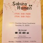 Sakura Ramen (Southwest Ranches)