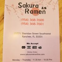 Sakura Ramen (Southwest Ranches) ico