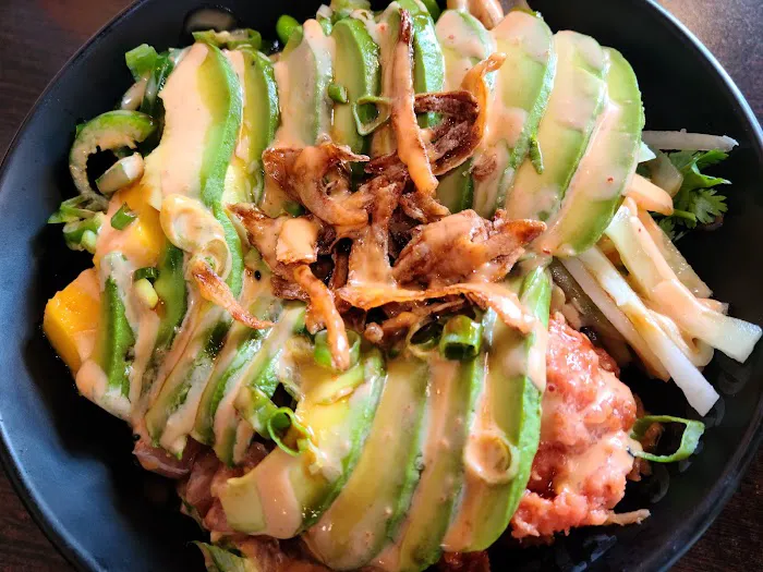 Poke fish sushi Picture 7