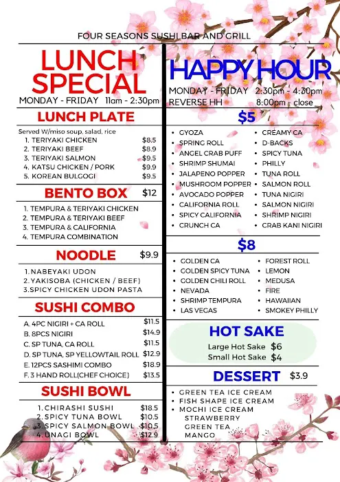Four Seasons Sushi Bar & Grill Picture 2