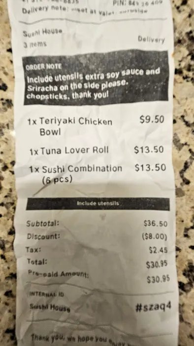 The Sushi House Picture 1