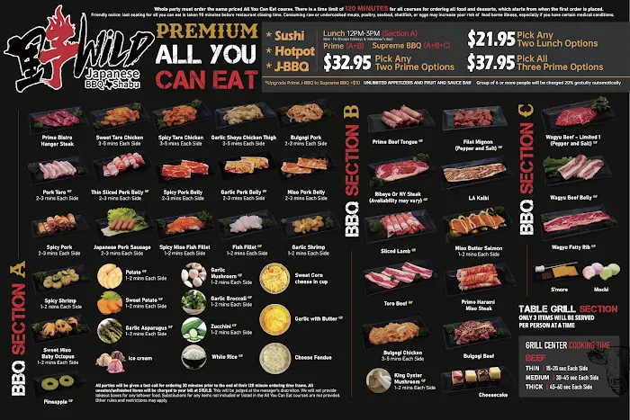 Wild Japanese BBQ & Sushi & Shabu - AYCE Picture 6