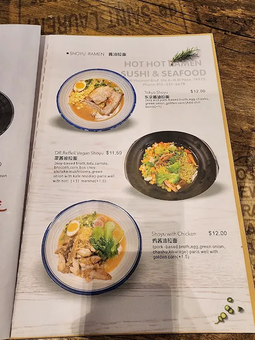 Hot Hot Ramen Sushi Seafood Picture 3