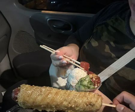 Fresh off the boat sushi