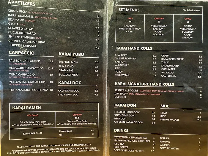 Karai Hand Roll Bar X Ramen Picture 5