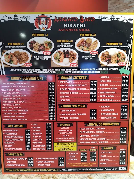 ArigatoBato hibachi Japanese grill Picture 10