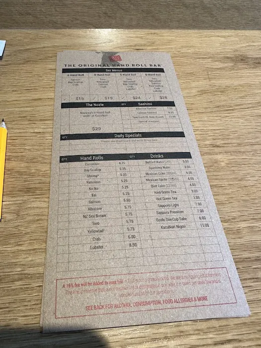 KazuNori: The Original Hand Roll Bar Picture 9