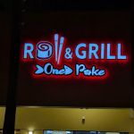 Roll and sushi