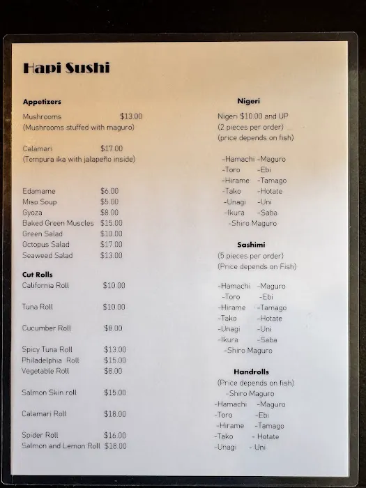 Hapi Sushi of Laguna Beach Picture 2