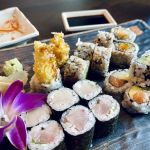 Fancy sushi beach walk