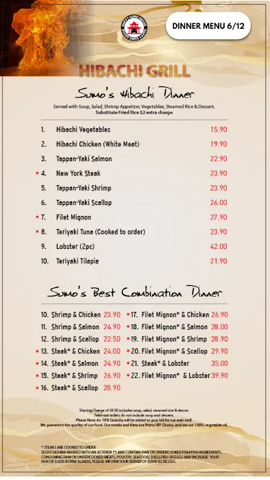 Happy Sumo Sushi and Steak House Picture 10