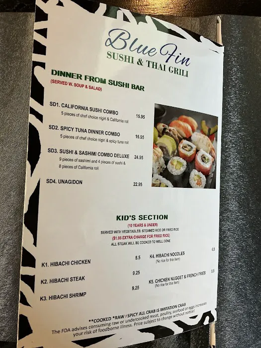 Blue Fin Sushi & Grill Picture 9