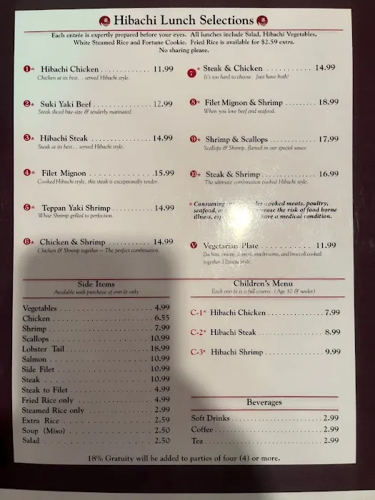 Ichiban Japanese Steak House #1 Hixson Picture 9