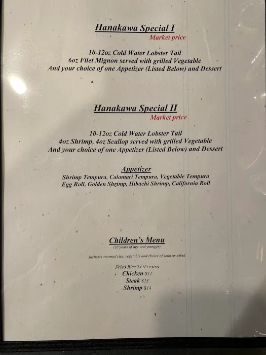 Hanakawa Japanese Steak & Sushi Bar Picture 7