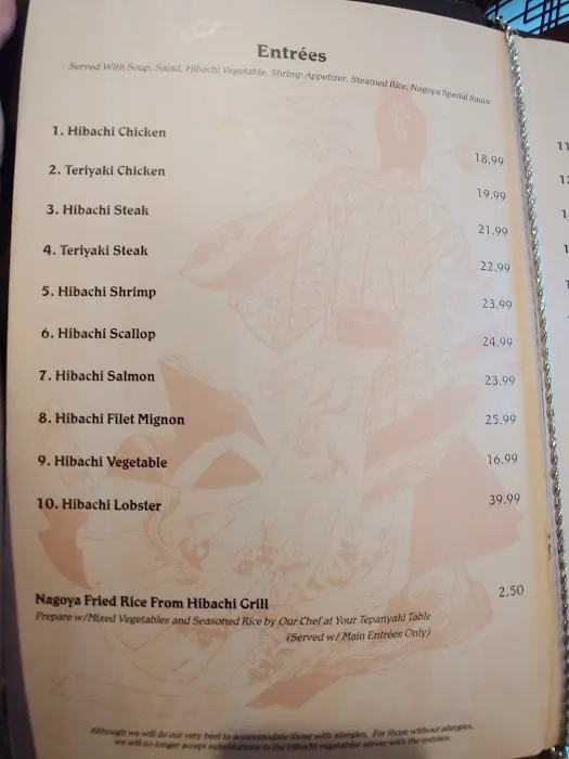 Nagoya Sushi Bar and Japanese Steak House Picture 4