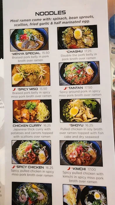 Menya Noodle Bar Picture 5