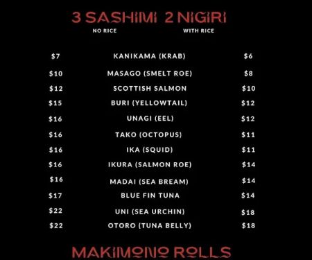 Ben Wa Sushi Inc