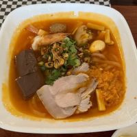 Que Ta Banh Canh Trang Bang ico