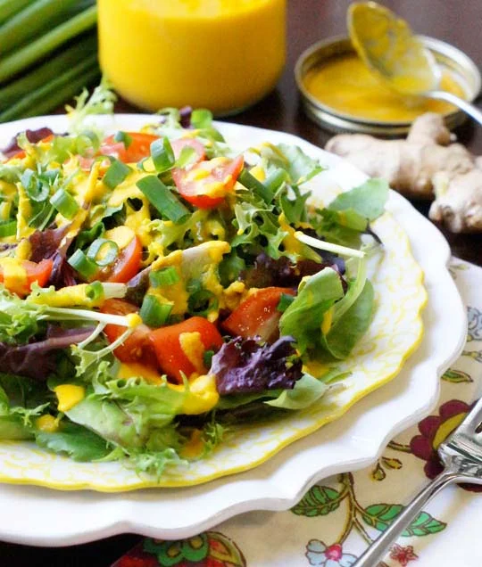 How to Make Ginger Salad Dressing Like Japanese Restaurant at Home