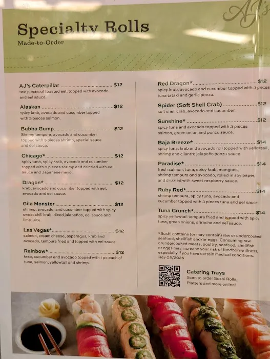 AJ's Shushi Bar Picture 1