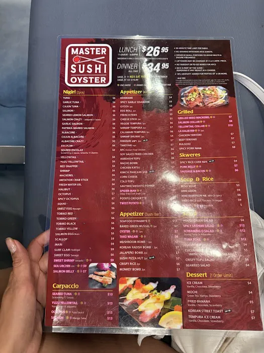 Master (All You Can Eat) Sushi & Oyster Picture 4