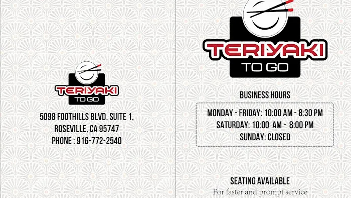 Teriyaki To Go | Foothill Junction Picture 2