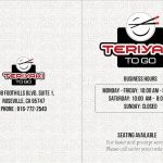 Teriyaki To Go | Foothill Junction