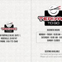 Teriyaki To Go | Foothill Junction ico