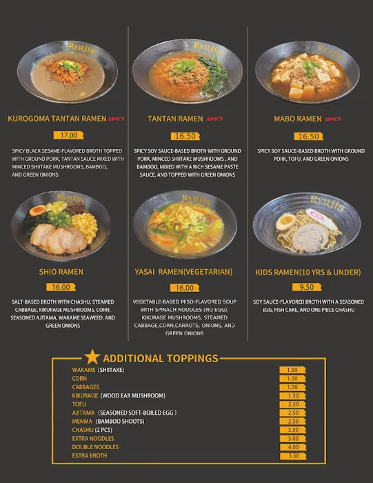 Ryujin Ramen | Roseville Picture 6