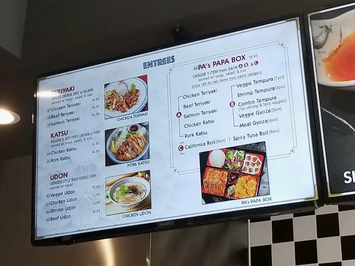 PA'S PAPA JAPANESE RESTAURANT Picture 4