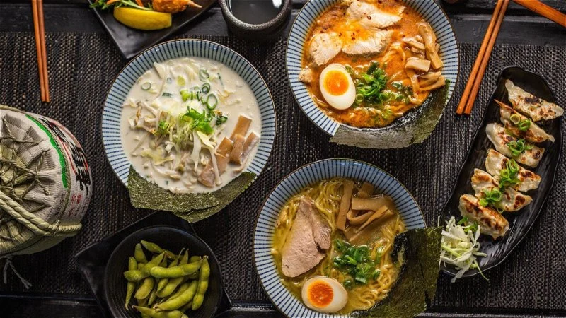 Signature Sushi and Ramen at Japanese Sushi Restaurant - A Culinary Delight