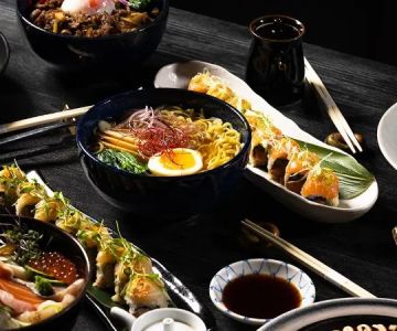 Signature Sushi and Ramen at Shimogamo Japanese Restaurant