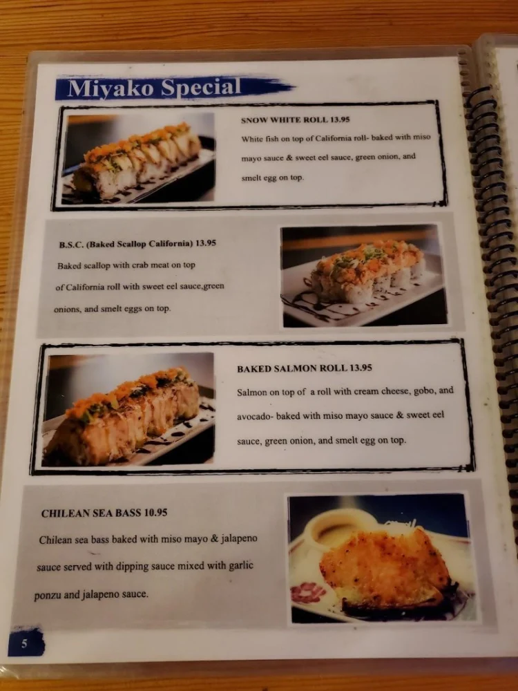 Exploring the Menu at Miyako's Japanese Restaurant – Authentic Dining in the U.S.