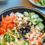 How to Make Low Carb Japanese Meals Without Rice: Cauliflower Rice Sushi Bowl