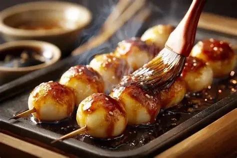 How to Make Mitarashi Dango at Home as a Sweet Japanese After School Snack
