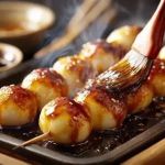 How to Make Mitarashi Dango at Home as a Sweet Japanese After School Snack