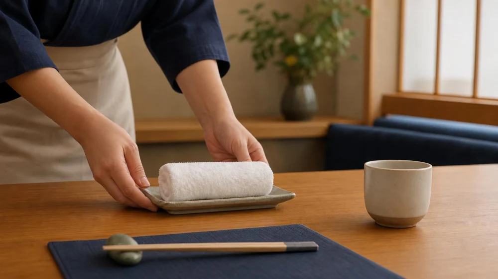 Why Japanese Restaurants Offer a Towel Before Your Meal