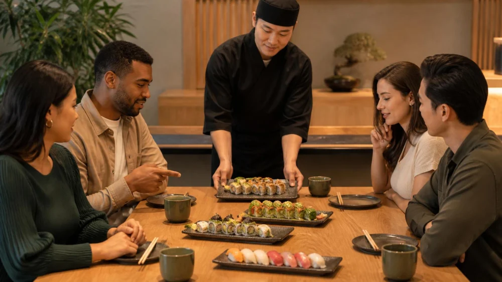 Sushi for a Group: Build a Balanced Shared Order