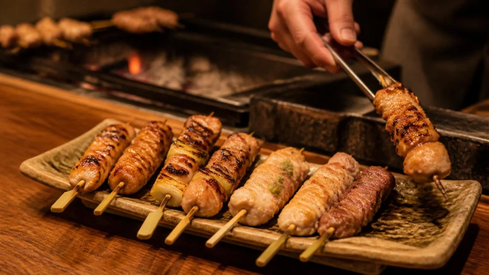 Yakitori Menu Guide: Skewers, Seasonings, and Etiquette