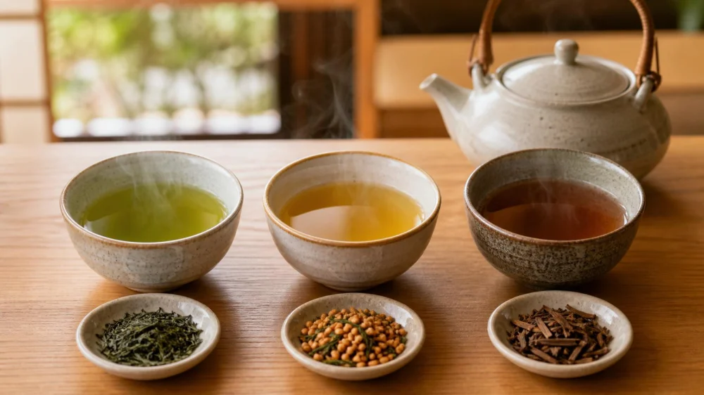 Japanese Restaurant Tea Guide: Sencha, Genmaicha, Hojicha