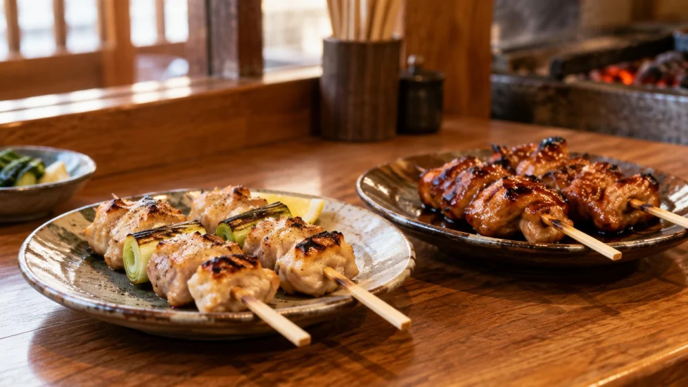 Yakitori Menu Terms: Chicken Cuts, Shio, and Tare
