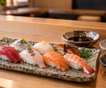 Sushi Condiments: Soy Sauce, Ginger, and Wasabi
