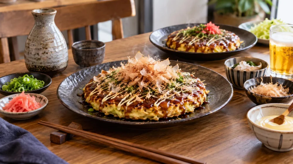 Okonomiyaki Guide: Style, Toppings, and Serving